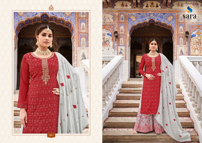 Sara Trendz Anokhi Heavy Festive Wear Designer Salwar Suit Collection